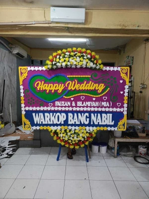 Papan Bunga di Venue Pernikahan Jakarta Pusat